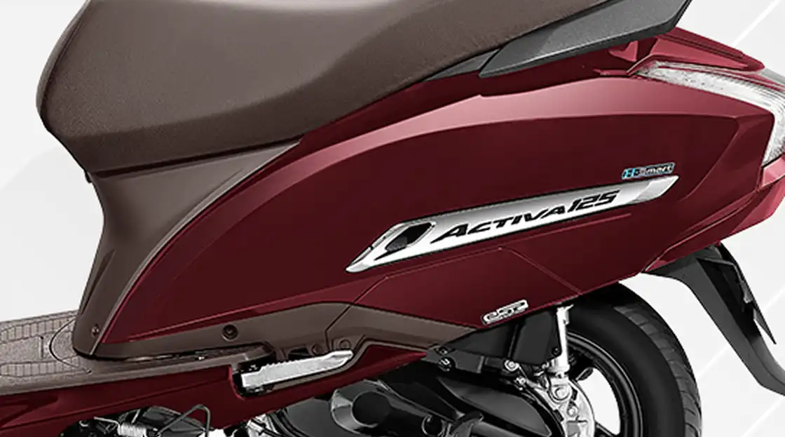 Premium Chrome Stroke on Side Panel